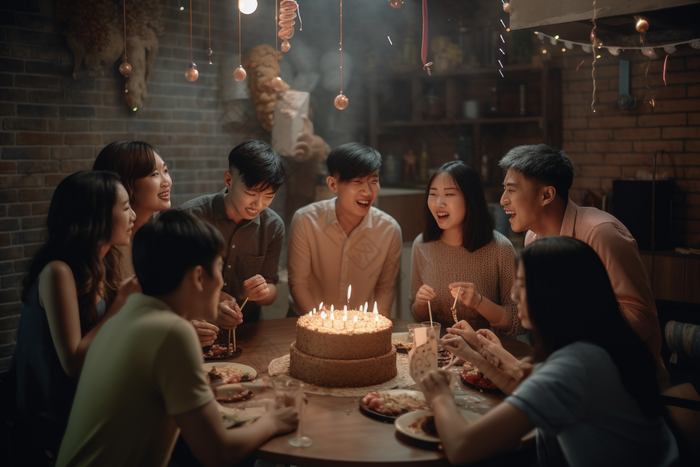 生日聚会庆典蛋糕生日蛋糕摄影图15