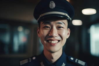 警察职业肖像