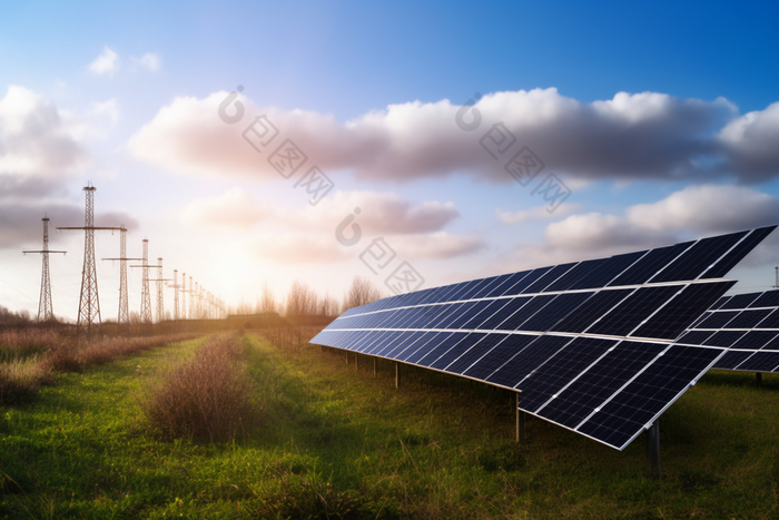 光伏板新能源光源科技再生能源摄影图25