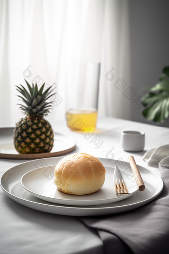 面包食物摄影早餐美味可口摄影图25