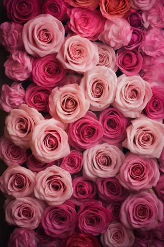 鲜花玫瑰植物背景交织重叠自然摄影图51