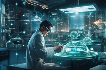 科学家医疗设备未来科技科幻摄影图8