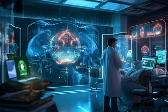 科学家医疗设备未来科技科幻摄影图23