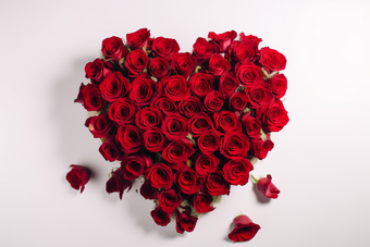 玫瑰爱心爱浪漫鲜花摄影图16
