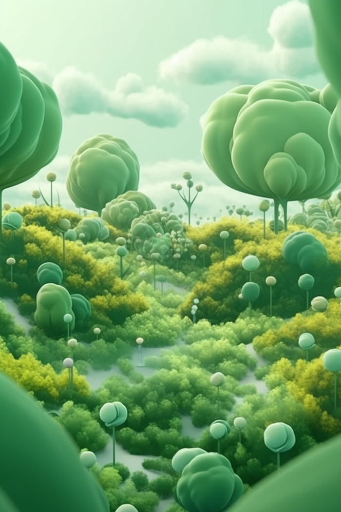 绿色极简图背景-绿色极简图背景图片-【包图网】