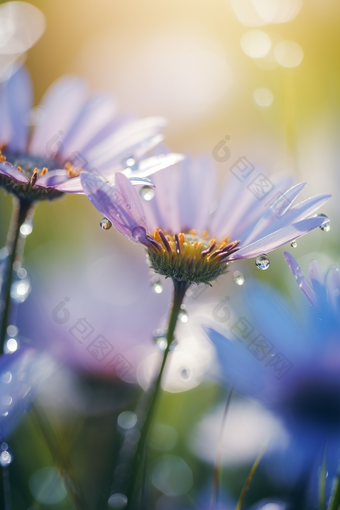 盛开的花朵晶莹剔透<strong>水珠</strong>植物花卉摄影图15