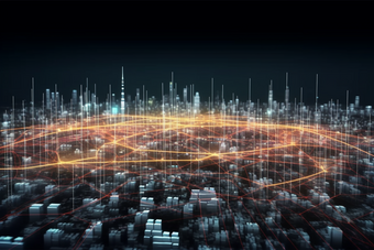 城市数据网络互通技术网络连接摄影图16
