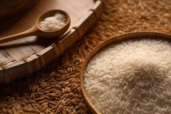 稻米大米粮食谷物麦穗摄影图16