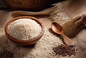 稻米大米粮食谷物麦穗摄影图20