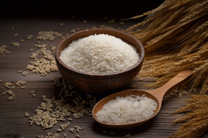 稻米大米粮食谷物麦穗图片-包图网