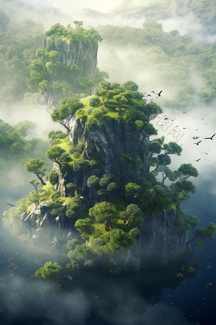 世界树图宏大的界树插画高清图片下载-包图网