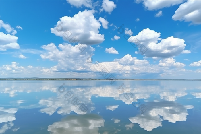 大气蓝天白云天空风景云彩白