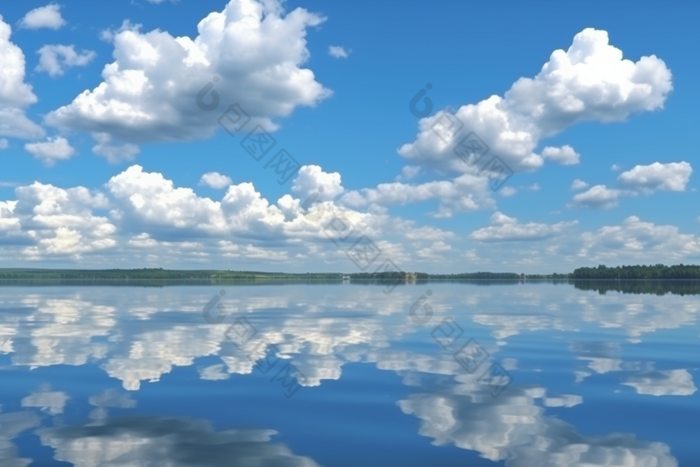大气蓝天白云天空风景摄影图8