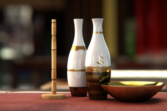中国传统白酒酒杯陶瓷中式