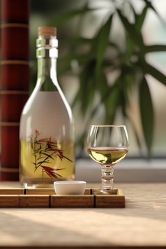 中国传统白酒酒杯摄影图36