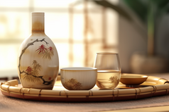 中国传统白酒酒杯摄影图27