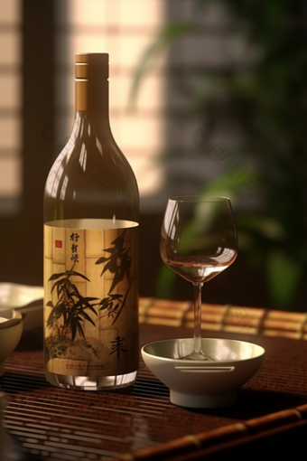 中国传统白酒酒杯陶瓷素材