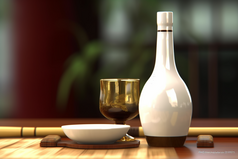 中国传统白酒酒杯摄影图17