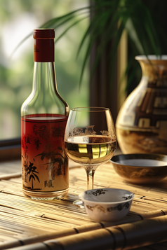 中国传统白酒酒杯摄影图5