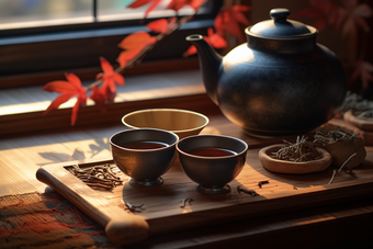 茶艺茶具泡传统文化