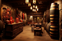 中国传统白酒酒窖摄影图44
