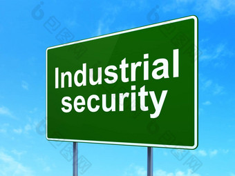 保护概念工业安全路标志背景