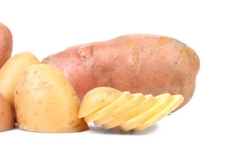 成熟的土豆片