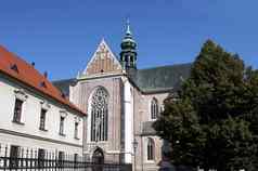 建筑修道院孟德尔广场布尔诺捷克共和国