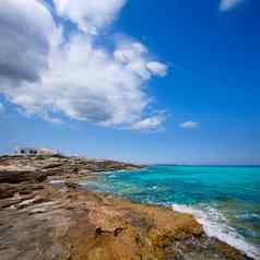 卡洛缩放死亡阿古斯蒂海滩Formentera