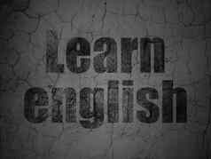 教育概念学习英语难看的东西墙背景