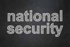 安全概念国家安全黑板背景