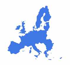 欧洲联盟地图