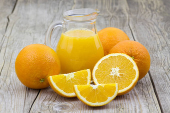 橙色汁新鲜的水果