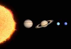 太阳木星土星天王星海王星空白
