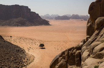 景观Wadi空间约旦