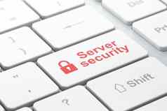 隐私概念关闭挂锁服务器安全电脑键盘背景