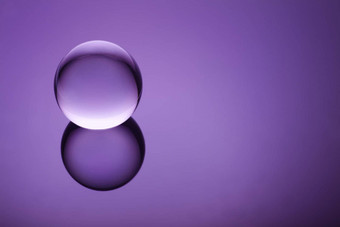 紫色orb水晶球