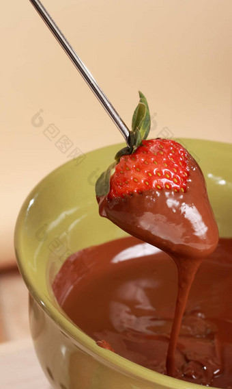 巧克力芝士火锅工具包草莓
