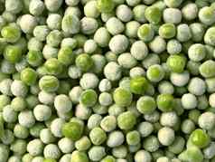 冻绿色豌豆