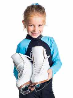 女孩溜冰鞋