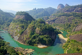 峡谷<strong>武夷山</strong>山福建省中国