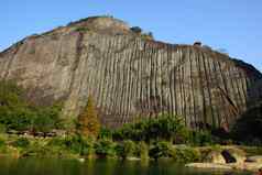 峡谷武夷山山福建省中国