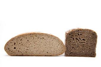 小麦用<strong>全麦面粉</strong>做的面包