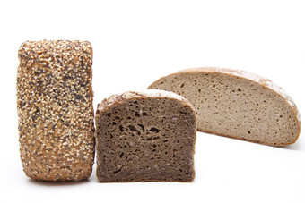 面包卷用<strong>全麦面粉</strong>做的面包