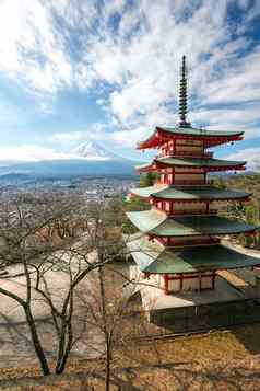 山富士景观日本
