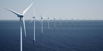 windturbines海洋