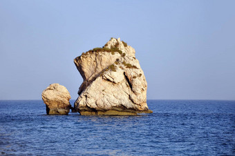 阿佛洛狄忒岩石<strong>塞浦路斯</strong>日落