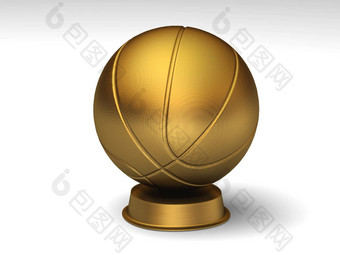金篮球奖杯