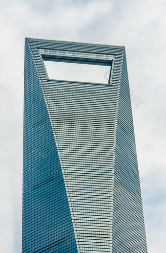 体系结构细节上海世界金融中心浦东山