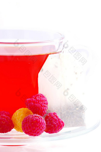 树莓茶玻璃杯
